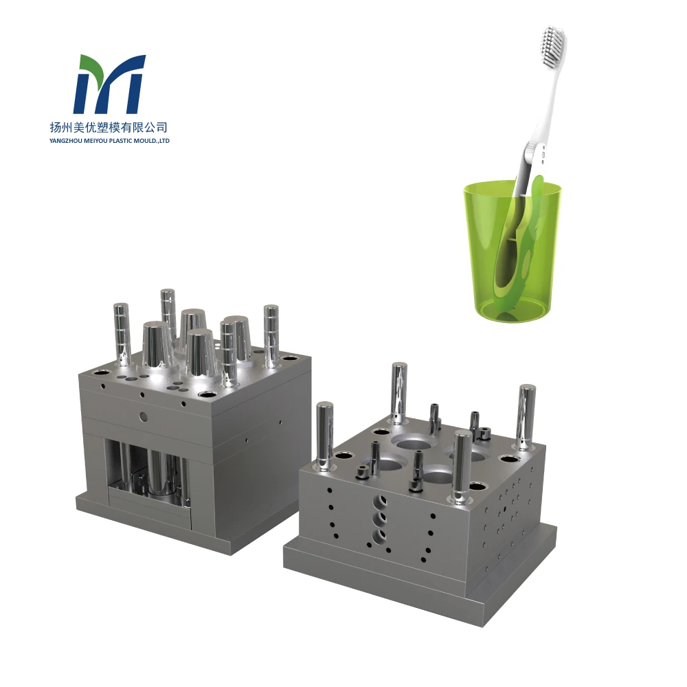 High Quality Disposable Plastic Conjoined Cup Mould Mold With Lid Injection Mould Manufacturer Plastic Injection Machine