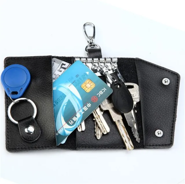  Лидер продаж Роскошный чехол-портмоне из натуральной кожи для автомобильных ключей