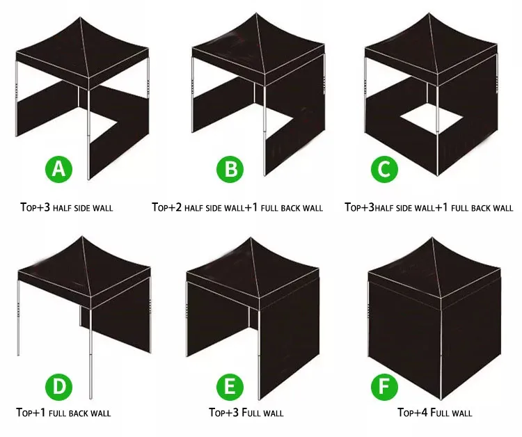 10 x 10 Custom Design Pop Up Canopy Tent Trade Show Tent for Events