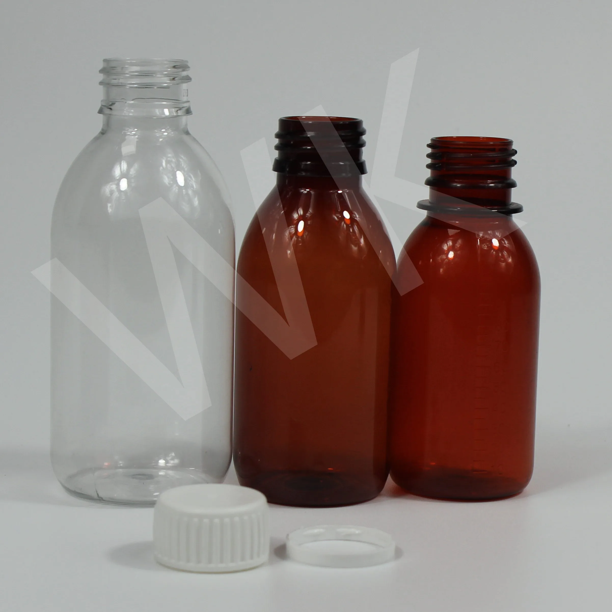 PET empty plastic cough syrup 60ml 100ml 120ml 200ml 250ml 500ml oval liquid medicine bottles