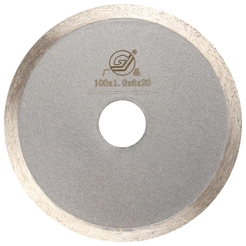 2024New ProductsNo MOQ85mm Sharp Ultra-thin Diamond Grinding Wheel for Porcelain Tile Glass Cutting Glass Cutting Blades