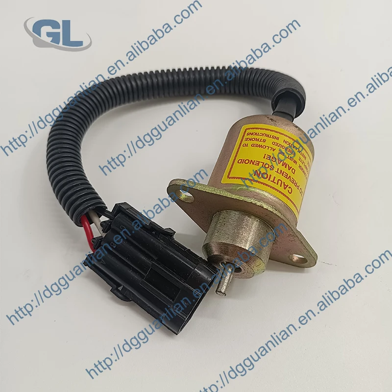 2848A275 2848A279 Fuel Solenoid Valve For Per-kins 1457906 SA-4934-12 12V