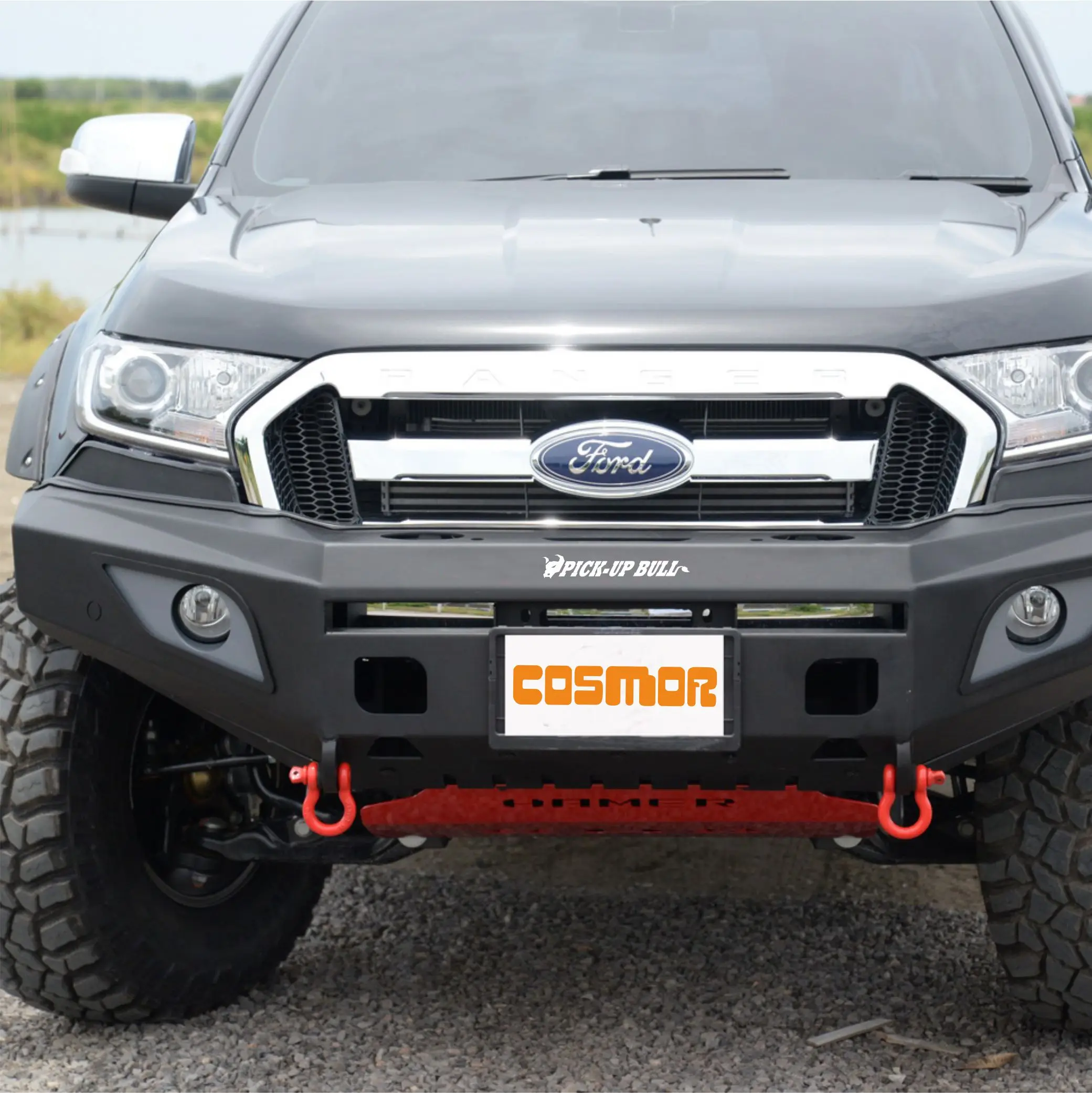  Алюминиевый передний бампер для Ford Ranger T6