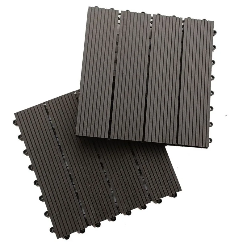 Новый строительный материал легко установить анти-УФ Водонепроницаемая уличная напольная плитка для напольного настила