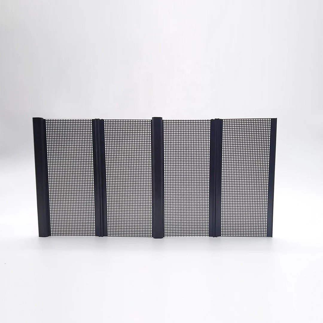 Balcony folding screen door Indoor sliding screen door