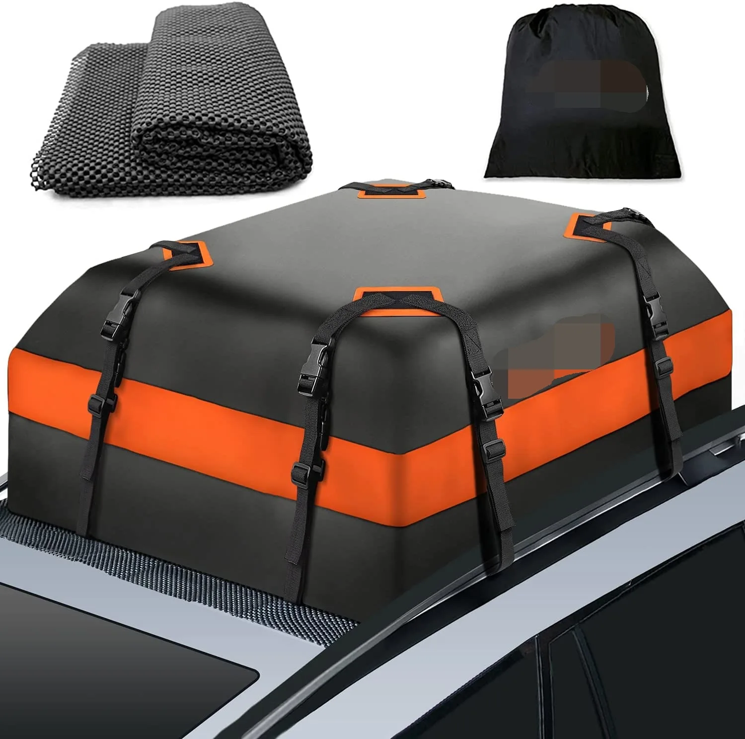 Dual Side Waterproof ABS Roof Car Bag Universal Big Vehicle Roof Box Hot Sale PVC Rooftop Cargo Carrier