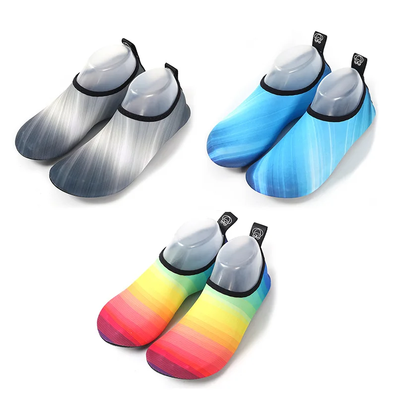 
2021 new beach soft shoes snorkeling skin diving swimming shoes wading upstream shoes 