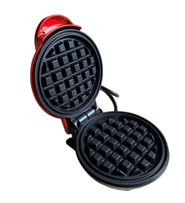 Портативная мини вафельница для домашнего использования, электрическая вафельница для сэндвичей