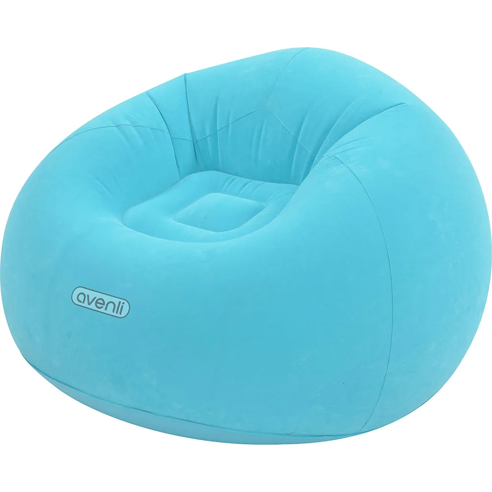 Avenli  Folding Inflatable Chairs Sofa Living Room Air Sofa 105cm*105cm*65cm Inflatable Flocked Sofa Chair Set