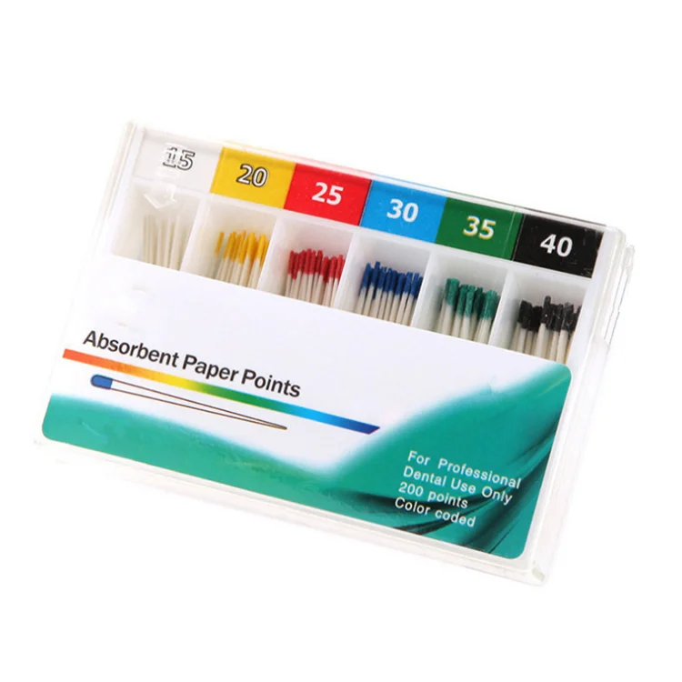 
Dental Consumables Materials Dental Product Gutta Percha Point Absorbent Paper Points Dental 