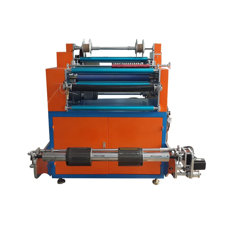 Wax Ribbon roll Slitter Rewinding Cutting Machine TTR Ribbon Roll To Roll Slitting Rewinder Machine