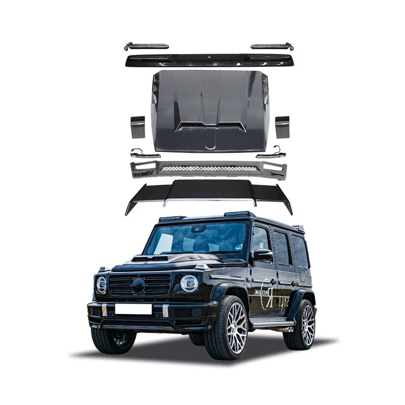 GBT Fast Shipping car accessories mercedes g wagon Bodykit mercedes facelift for benz body kits g class upgrade