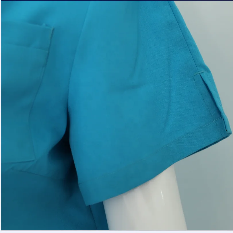 CVC fabric medical scrub suit