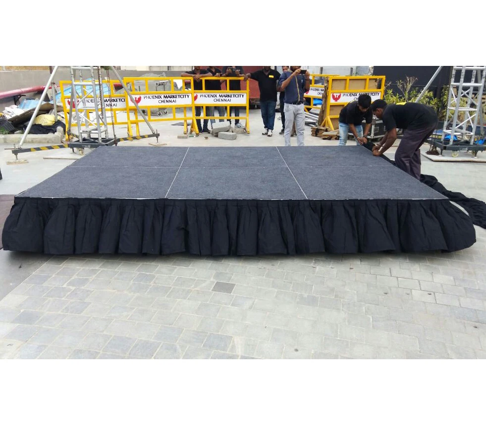 Smart Aluminum Folding Portable Stage