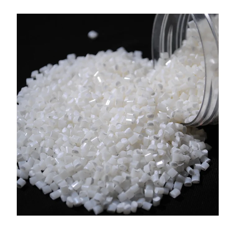 China Wholesale White Granule Virgin Particle Helmet Granules engineering Plastic Resin Huajin HK SR600 ABS 275