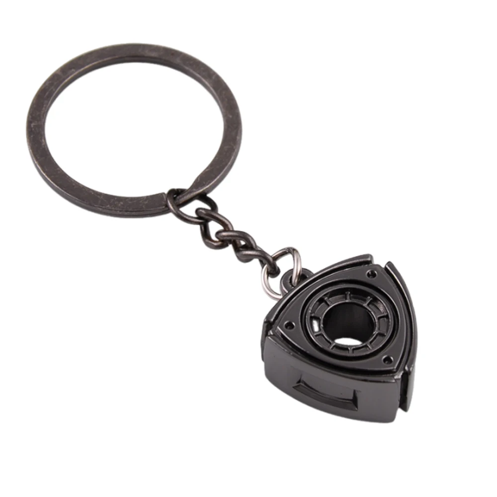 New Trend Metal Keychain Zinc Alloy Engine Rotor Keychain Delicate Creative Gift Car Refit Mazda Rotor Engine Keychain