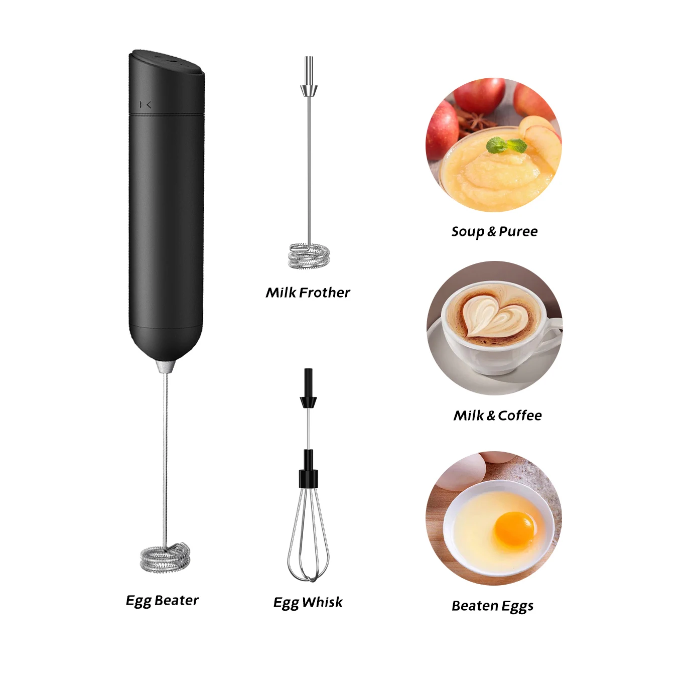 2023 Kitchen Accessories Cooking Tools Automatic Kitchen Equipment Accessories and Electric Whisk Egg Beater