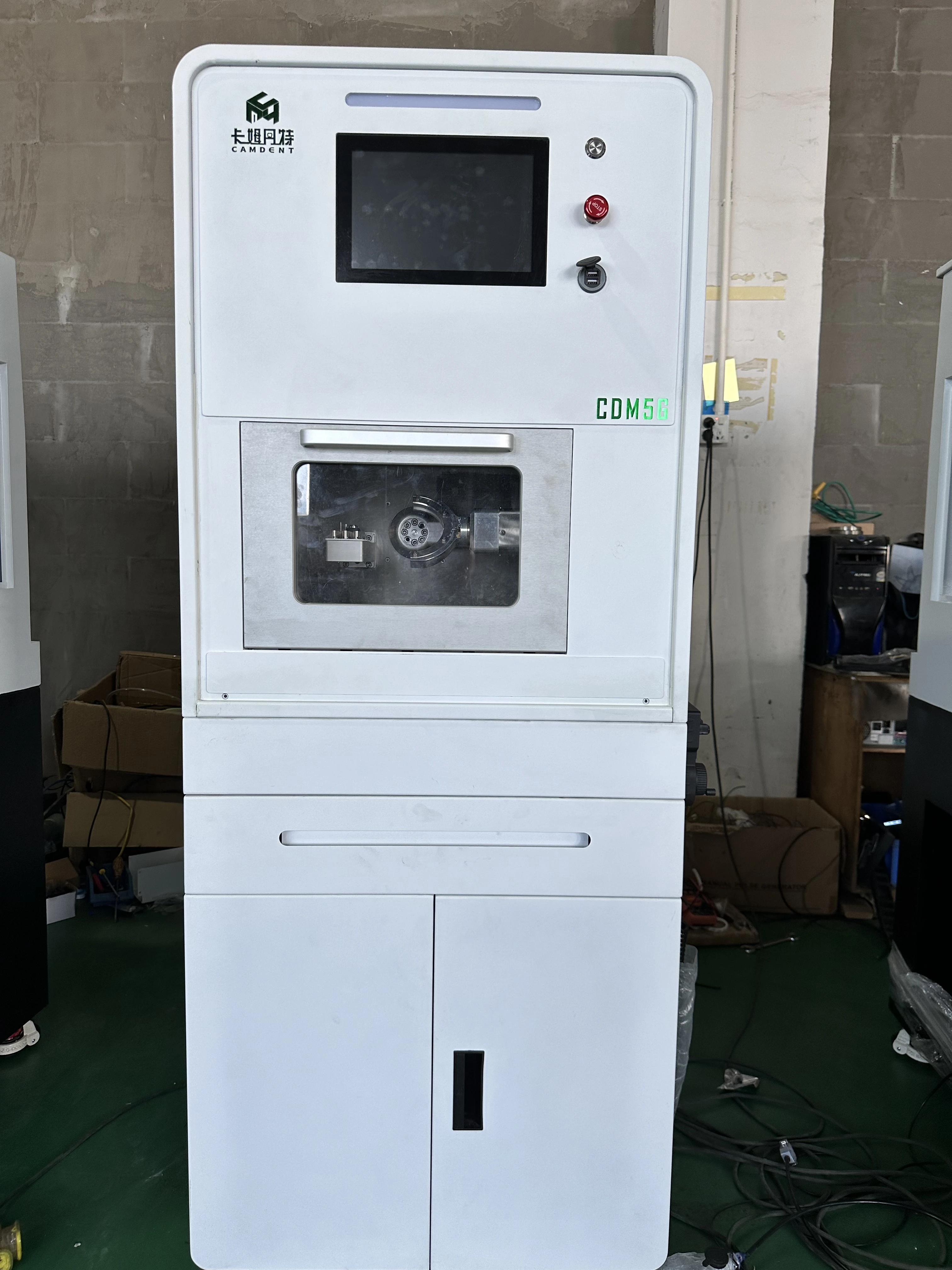 CAD/CAM 5A-xis wet and dry dental milling machine 5axis for Premill,PMMA,E-max,Peek,Zirconia..