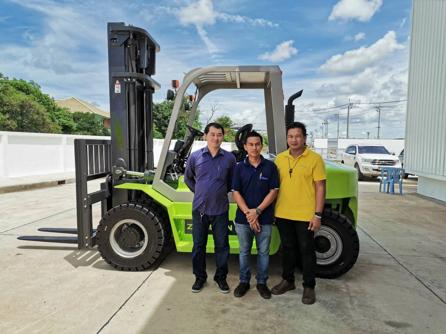 ZOOMLION Diesel Forklift Truck 4T 5T 6T 7T 10T FD40/FD50/FD60/FD70/FD100 with parts with Cheap Price for sale