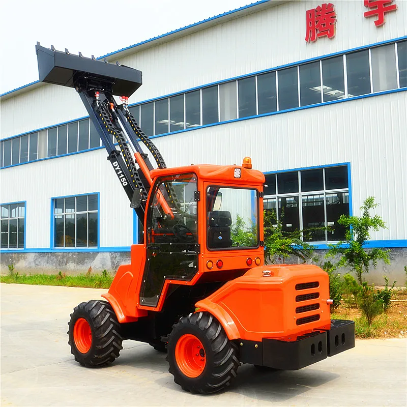Articulated Mini Loader DY1150 Hydrostatic 4WD Wheel Loader Hoflader