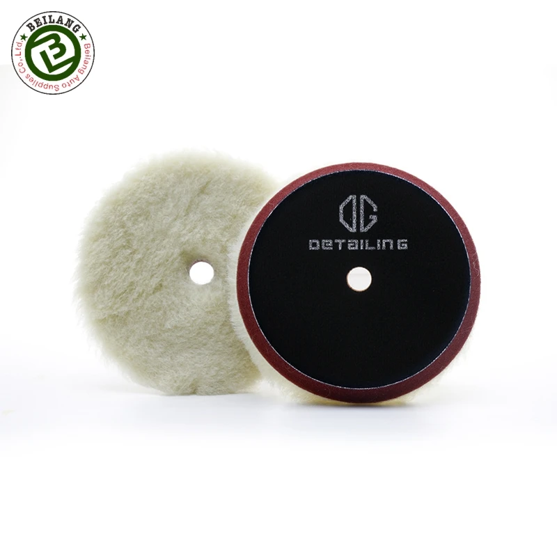 premium 6' wool polishing buffing car buffing wool pad Beilang polishing pad cleaner car polishing pad