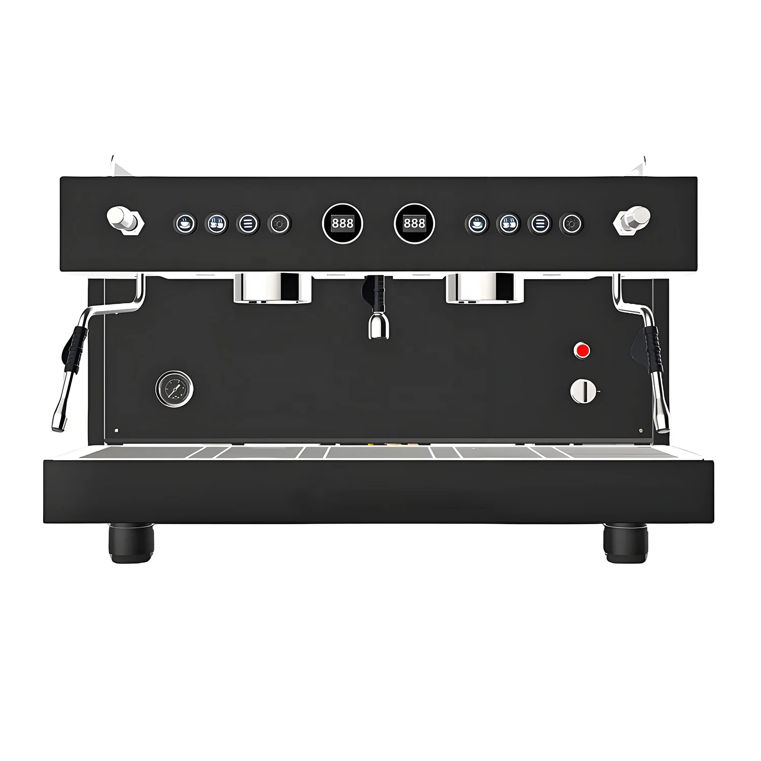 Semi Automatic 4500w 11L SS Boiler Kahve Makinesi Coffe Cappuccino Espresso Professional Coffee Machine