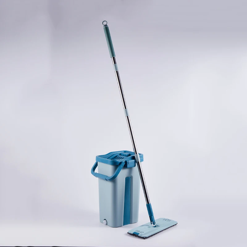 Factory hot sale 360 degree rotary floor mop floor cleaning dry wet separation bucket retractable length mop