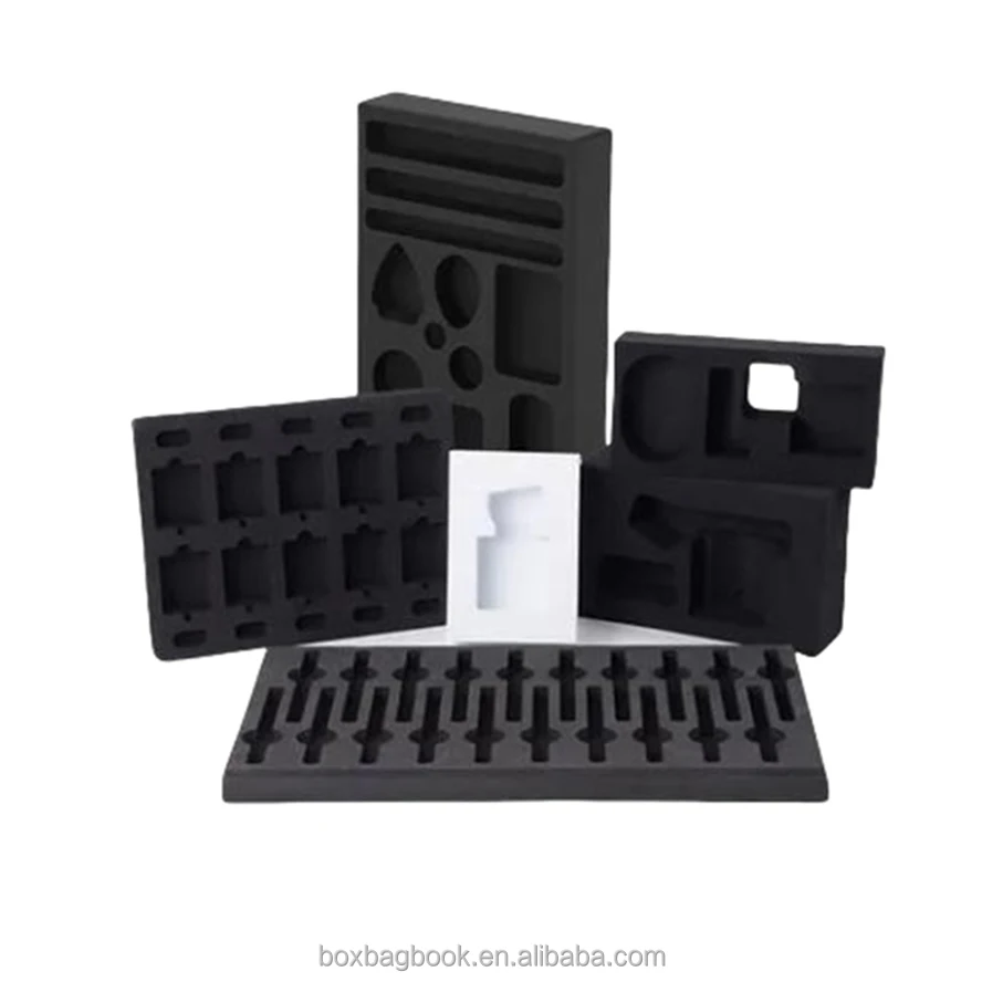 Red blue white black yellow orange pink colorful 2mm epe foam roll die cut slots insert EPE foam for luxury Christmas gift box