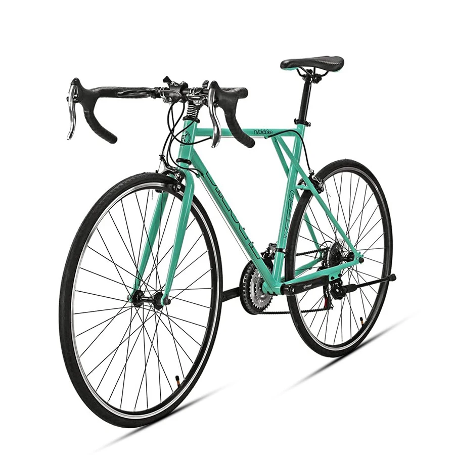 Hot sell cheap High Carbon steel frame road bike 21 speed 700C with Front+Rear Brake road bicycle