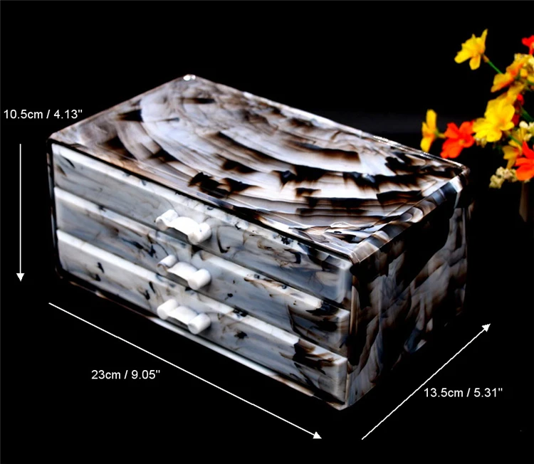 2020 New acrylic cosmetic makeup organizer bathroom luxury