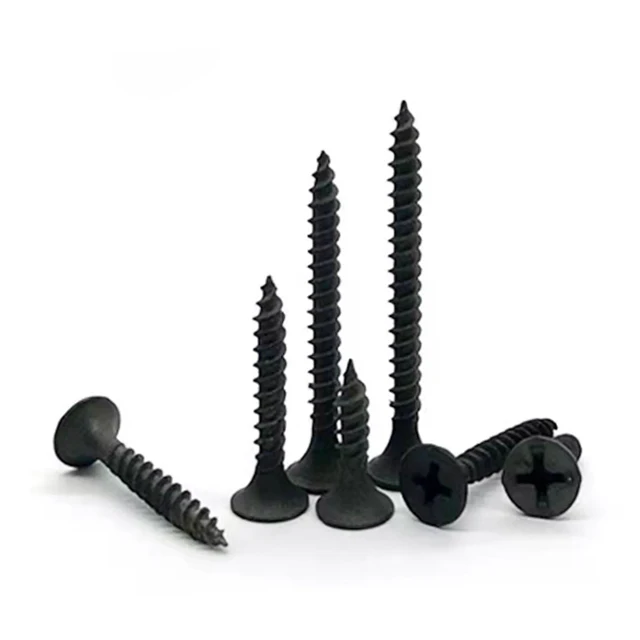 Factory Direct Sales All Models Parafusos Drywall Screw Black Phosphate Screws Tornillo Vida Csavar Vis Parafuso