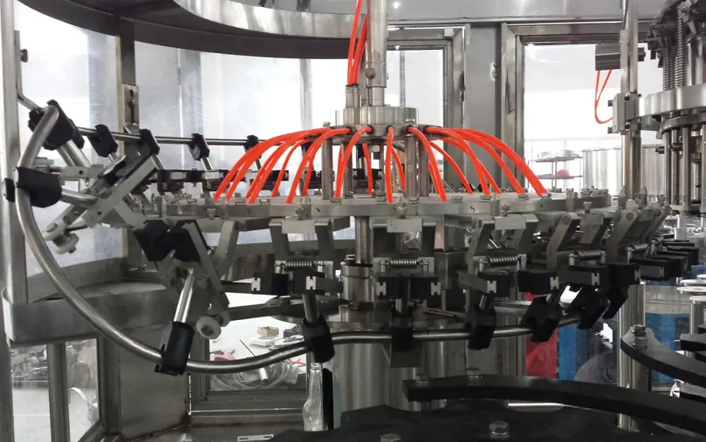 Одобренный CE моноблочный наполнитель для пивных бутылок и колпачок