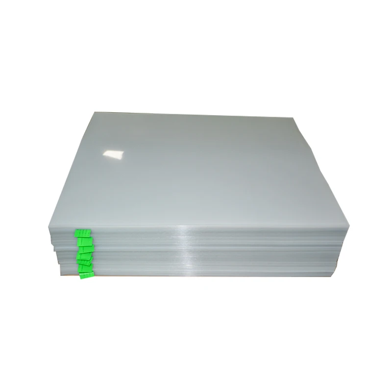 Hot Selling 0.5mm PET Sheets Double-sided Protective Film Transparent Rigid PET Sheets For Folding Boxes