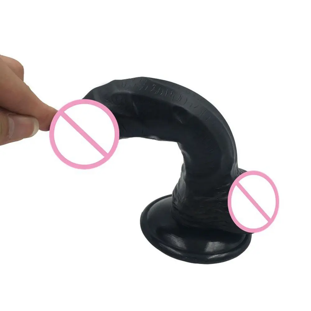 Wholesale Adult Products Foreign Trade Female Color Simulation Penis Soft and Thick Size Penis Sex Toy adult sexual products