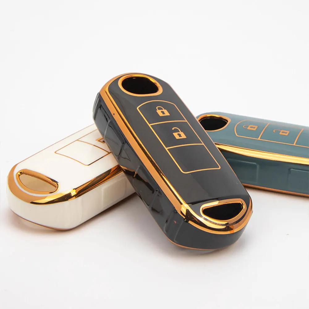 TPU Car Key Case Fashion Keys Fob Cover Protector for Mazda 2 3 5 6 BL BM GJ Atenza/Axela/Demio CX-3 CX3 CX-5 CX5 CX7 CX-9 CX8