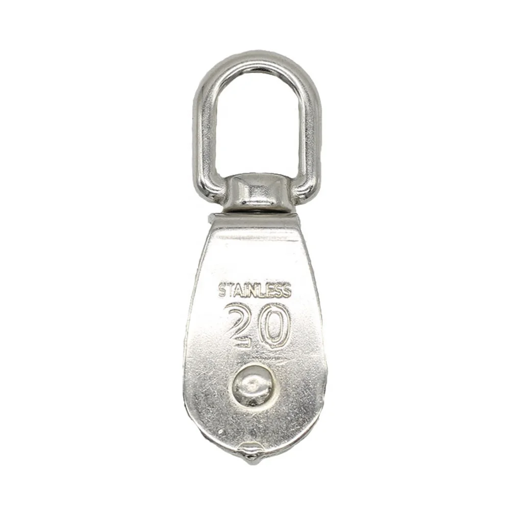 Stainless Steel Single sheave and double sheave rope pulley
