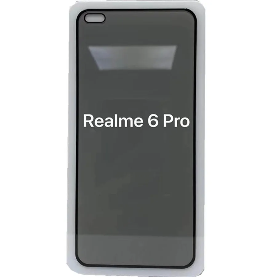 Антишпионский фильтр для телефона, Защита экрана для realme 6 pro, Защита экрана для realme 6 pro
