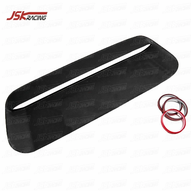 CARBON FIBER HOOD SCOOP FOR 2022-2024 SUBARU WRX S4 STI VB
