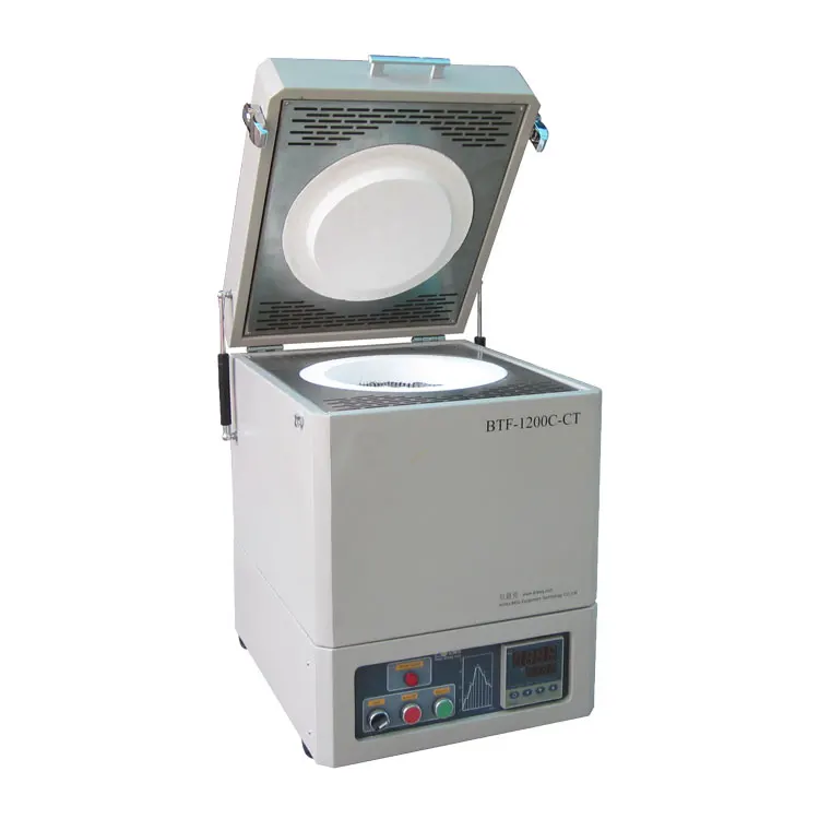Hot Selling 1200C Laboratory Electric Ceramic Top Loading Crucible Muffle Furnace