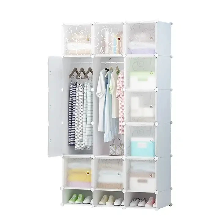Product Design Steel Metal Wardrobe Closet Put Cloths And Shoes Fitted Wardrobe Furniture Plastic New Bedroom Furniture Modern