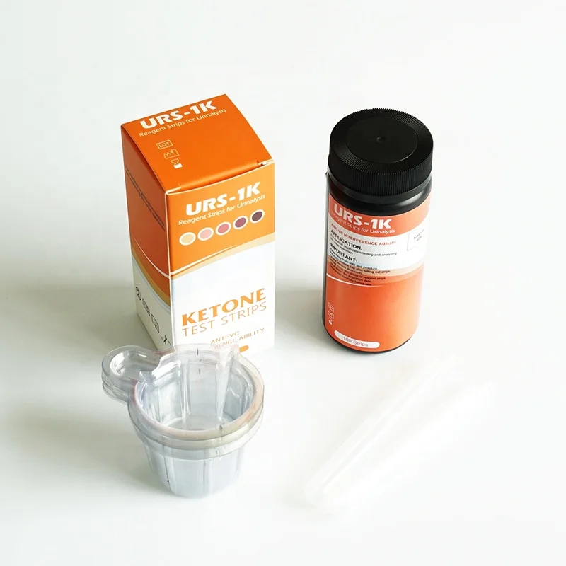 10 Items Urine Testing Strips Ketone Nitrute And PH  Urine Strips Low Price