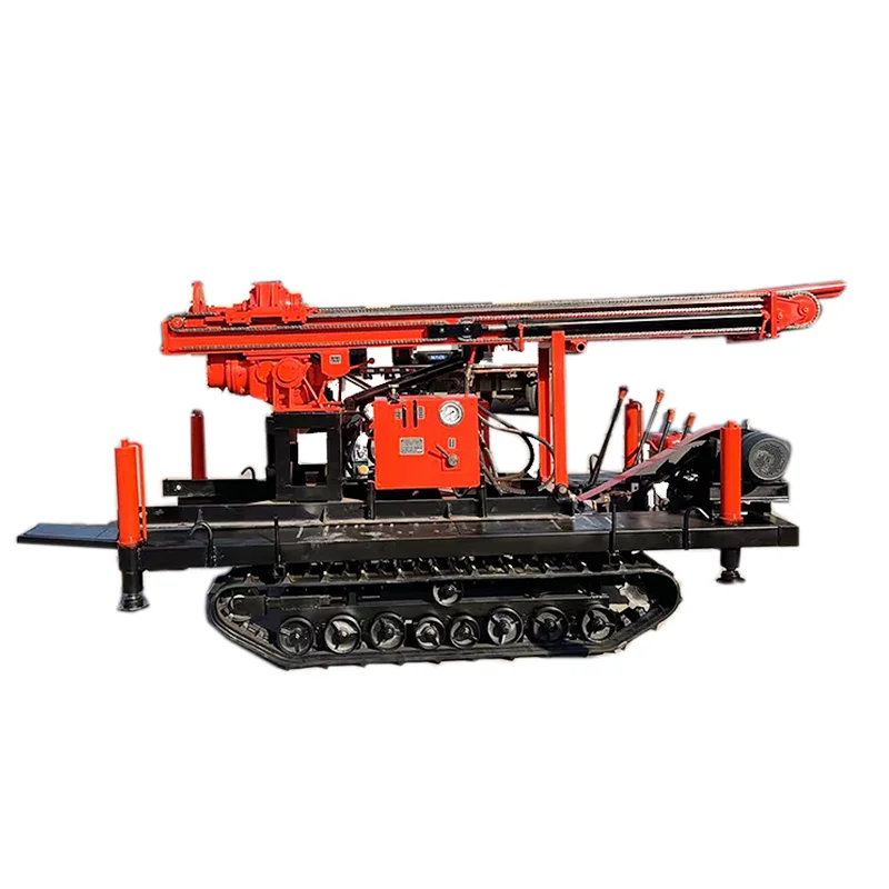 Hot sale Crawler type small drilling rig MGJ-50 Pneumatic hydraulic anchoring drilling rig