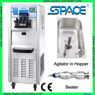 
SPACE Gravity feed Commercial use ice cream making machine 6240 CE ETL Approved 