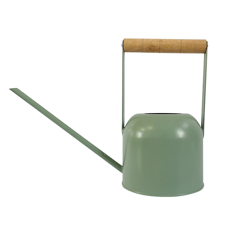 Customization watering can spray water 1.5L 0.36kg green clear watering can for planter watering
