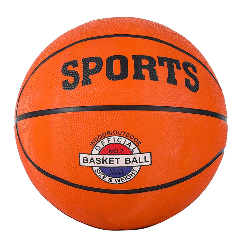 outdoor basketball Official Size 5 rubber basketball customize your own basketball training rubber freestyle ball