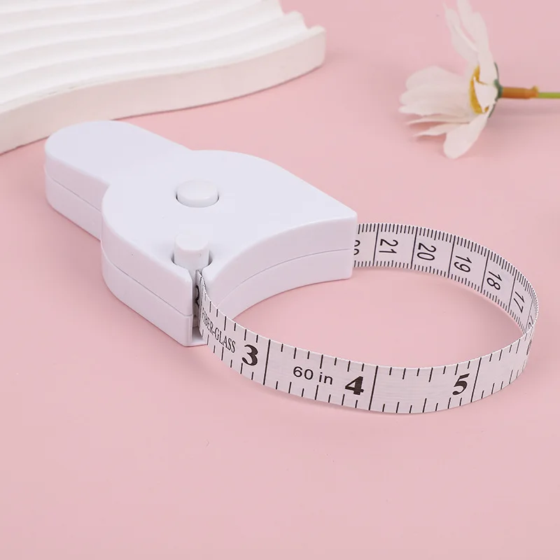 1.5M 60 Inch Retractable Ruler Body Measuring Tape Automatic Telescopic Ruler Customized Logo