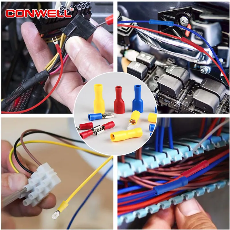 E6012 Wire Connectors Electrical Insulated Ferrules Terminals End Cord Terminals