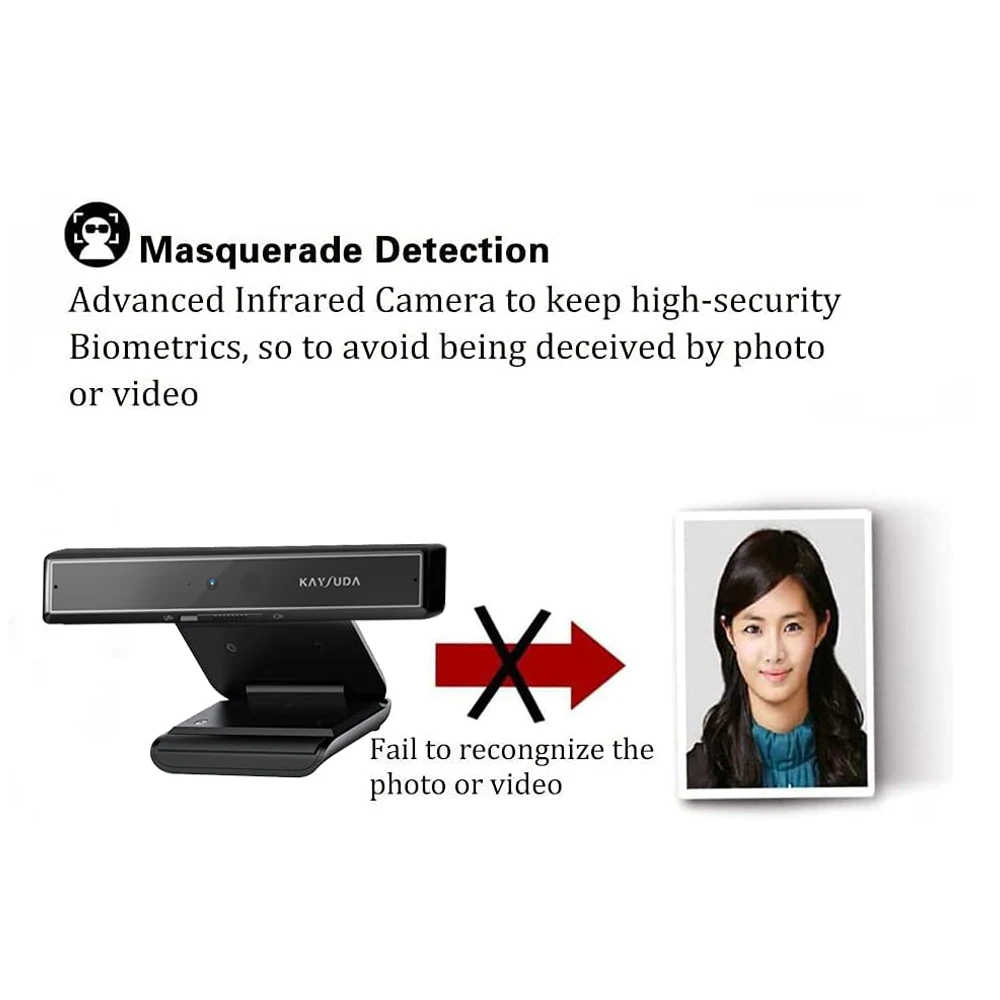 kaysuda CA20 usb 1080p login Face recognition windows hello webcam