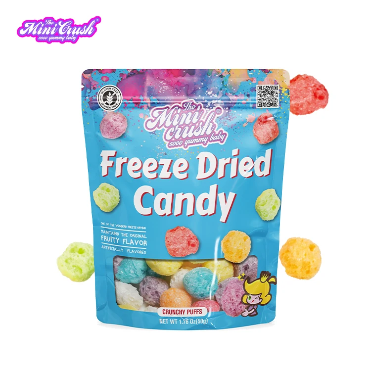 Crunch Candies Wholesale freeze dry sweet snacks custom freeze dried Puff
