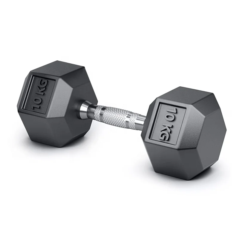 Industry and trade as one Rubber cast iron 50kg barbell dumbbell set dumbles weight lifting dumbbells buy dumbbell